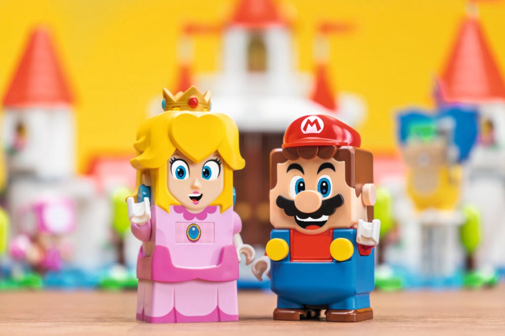 Prinzessin Peach und Super Mario Lego-Set