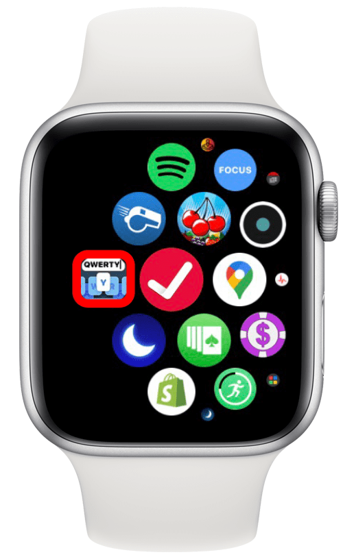 Öffnen Sie die WatchKey-App auf Ihrer Apple Watch.