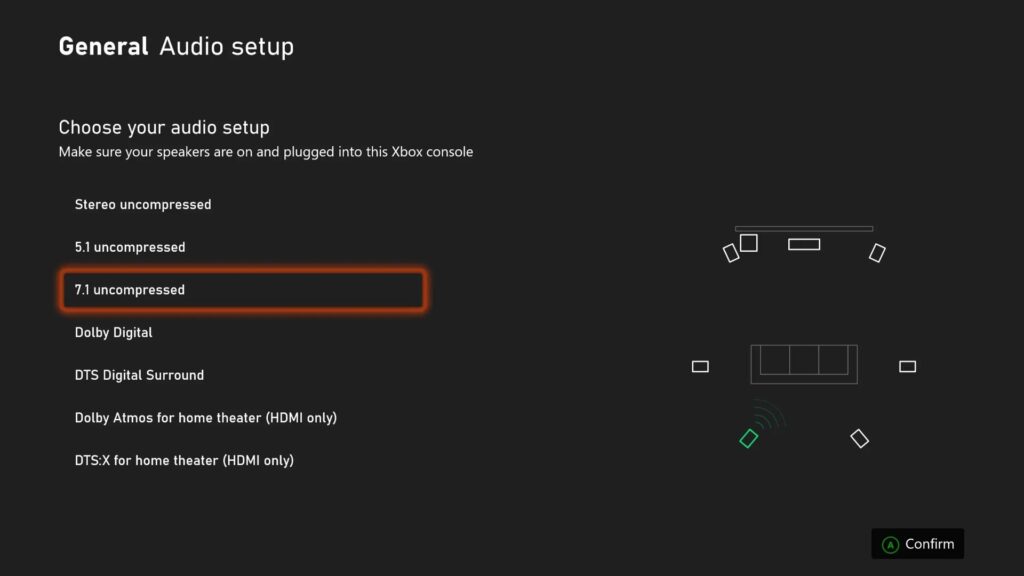 Neuer Xbox Audio-Setup-Assistent