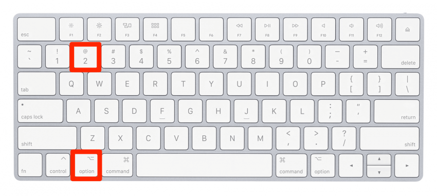 So geben Sie Symbole auf dem Mac ein: Trademark Symbol Mac