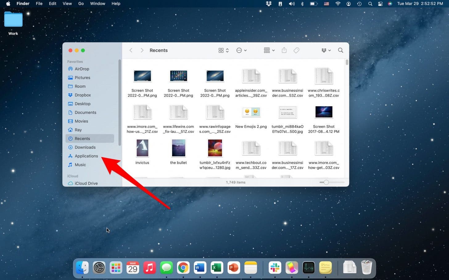 So öffnen Sie das Launchpad auf dem Mac
