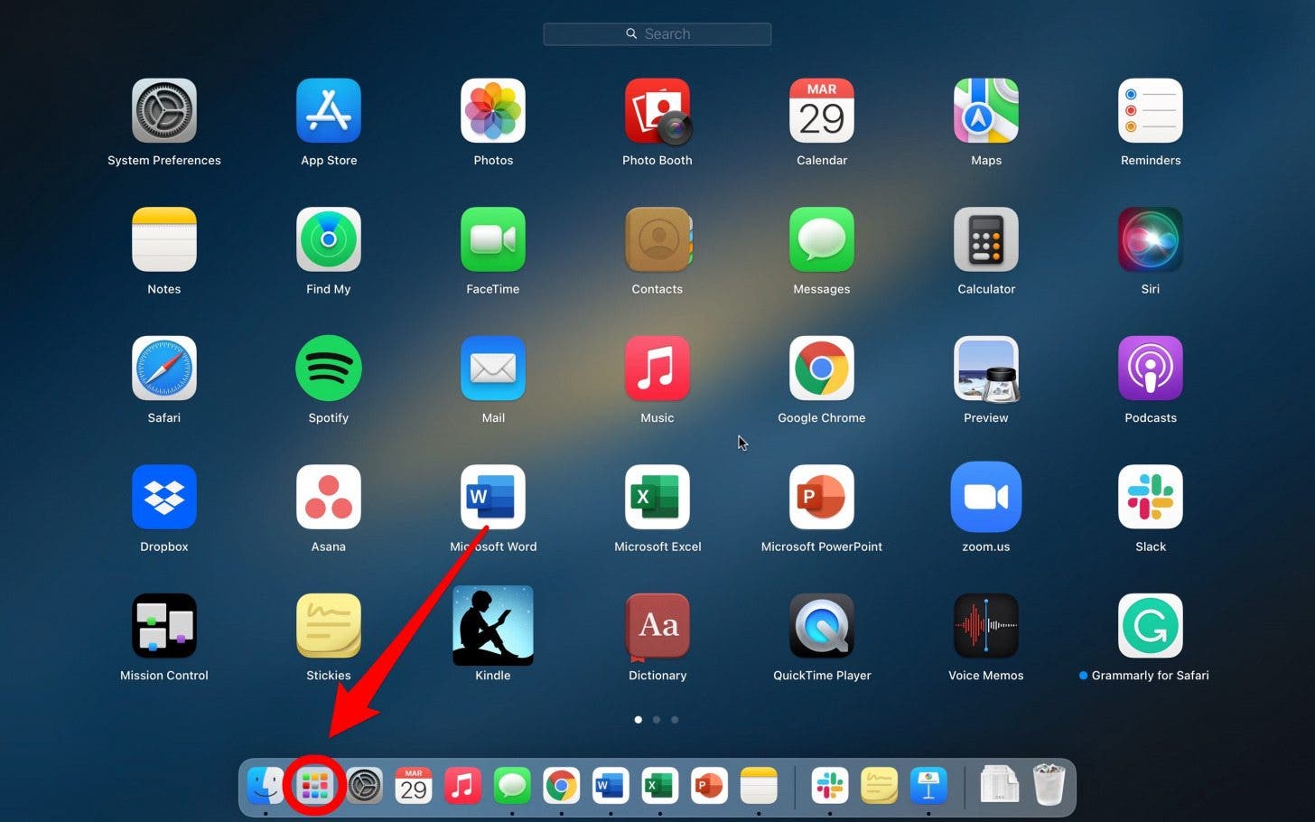 Was ist das Launchpad auf dem Mac?