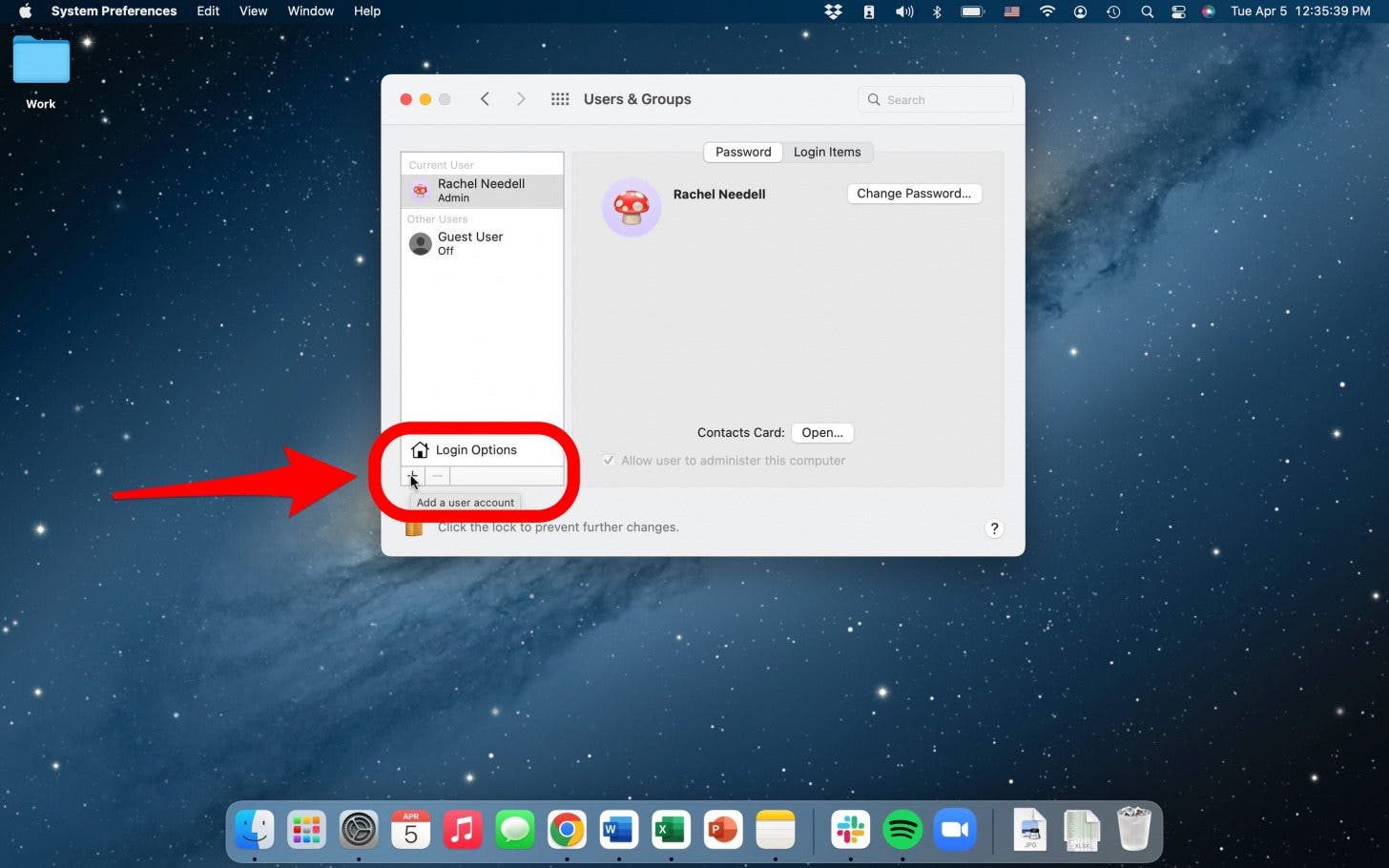 mac neuen benutzer hinzufügen