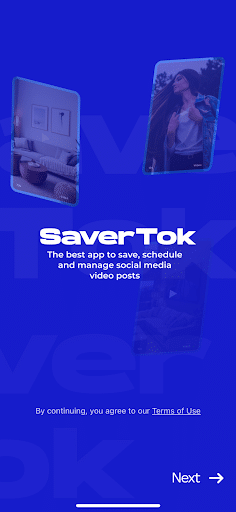 SaverTok-Bearbeitungs-App