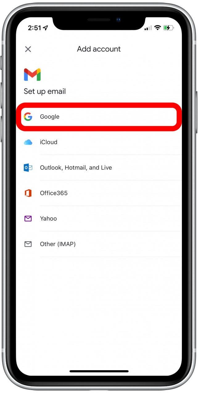 Fügen Sie der Google Mail-App auf dem iPhone ein zweites Konto hinzu