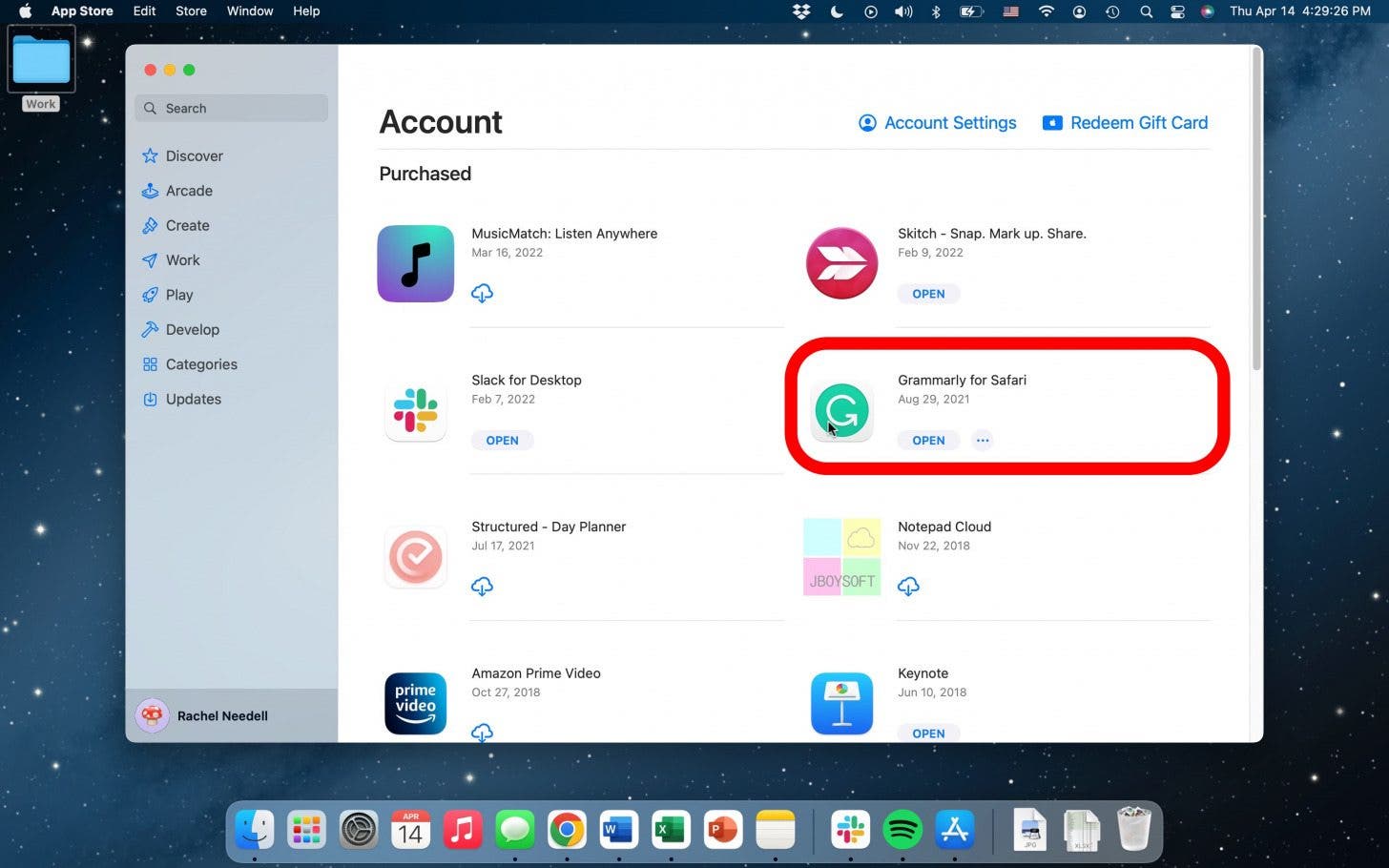 Rückerstattung erhalten Mac Apple App Store