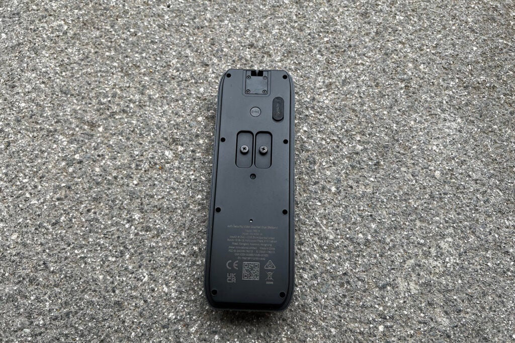 Eufy Video Doorbell Dual hinten oder Türklingel