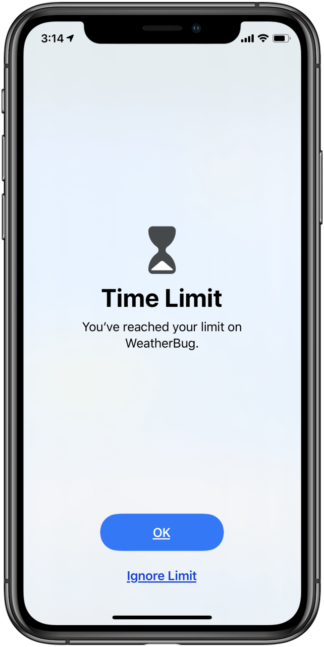 App-Limits für Ausfallzeiten auf dem iPhone