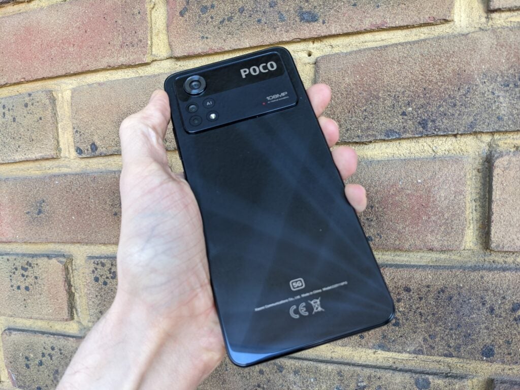 Poco X4 Pro draußen