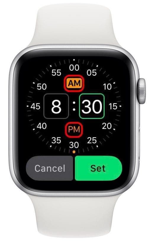 Stellen Sie den Apple Watch-Alarm auf Vibrieren ein 