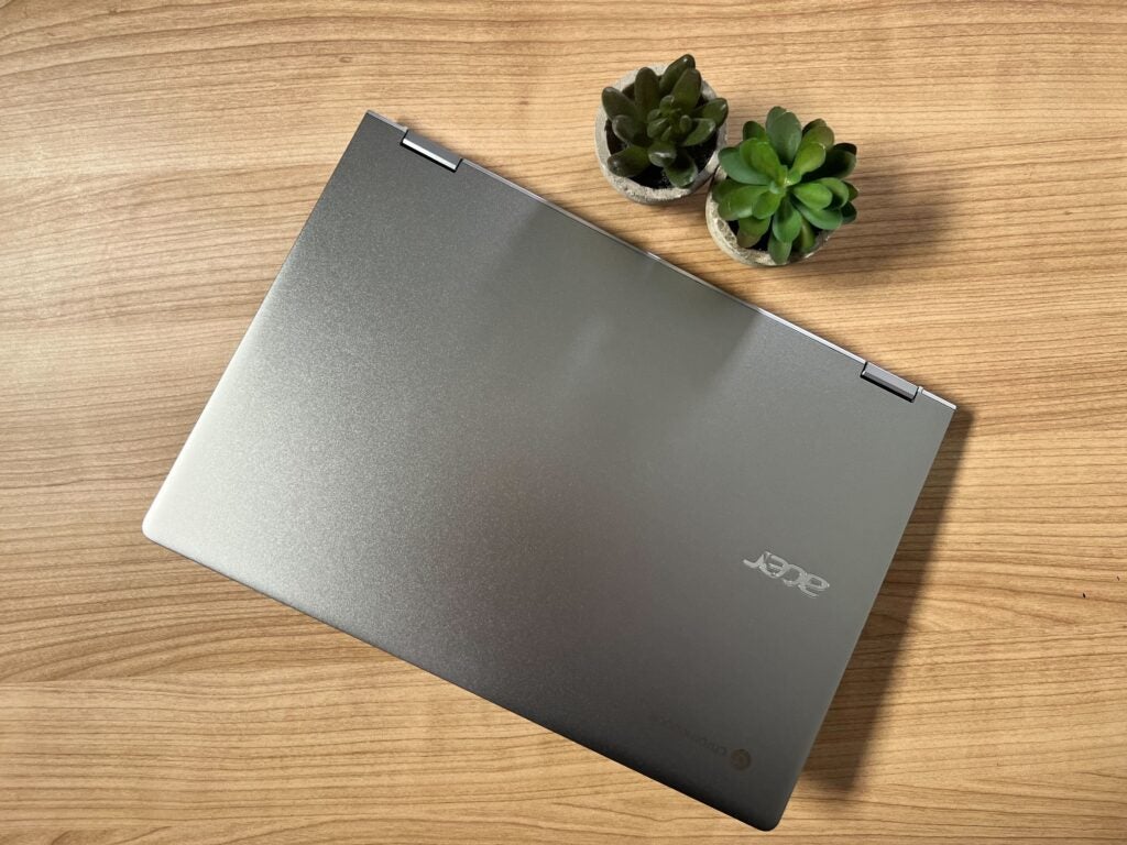 Der Deckel und das Branding des Acer Chromebook Spin 514