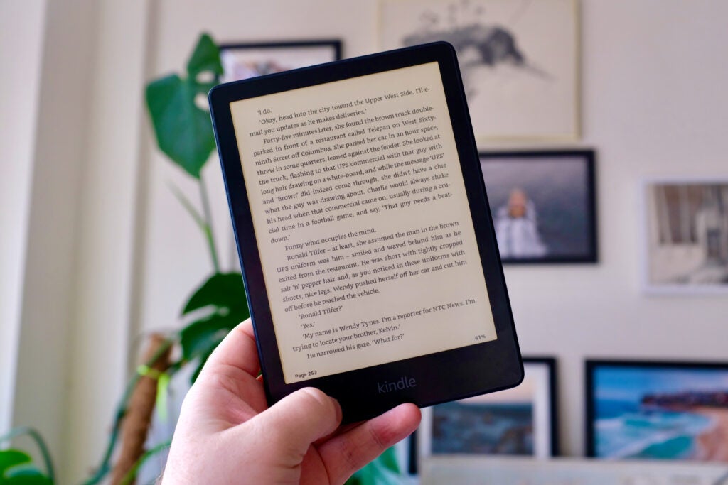 Kindle Paperwhite 2021 beleuchtetes Display