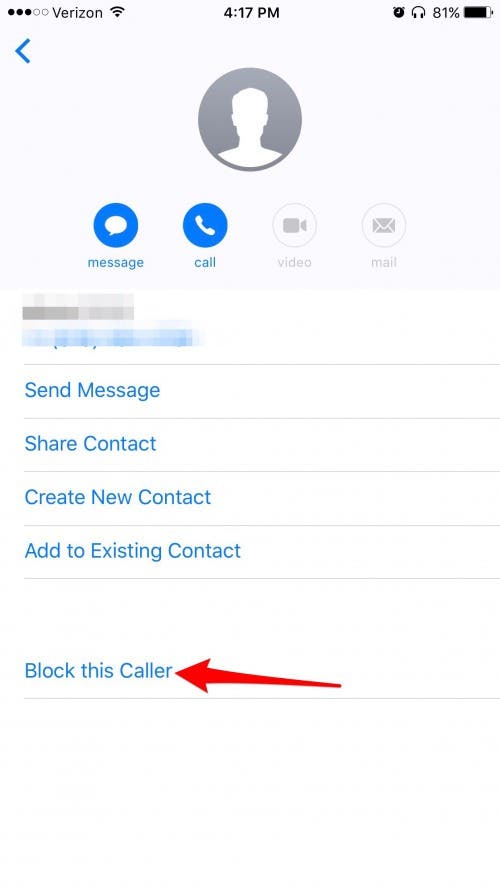 So blockieren Sie Textnachrichten