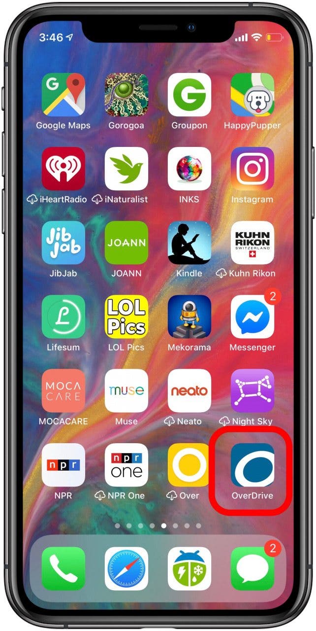 iPhone 11 Startbildschirm