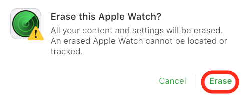 Apple watch vom iphone mit icloud entkoppeln