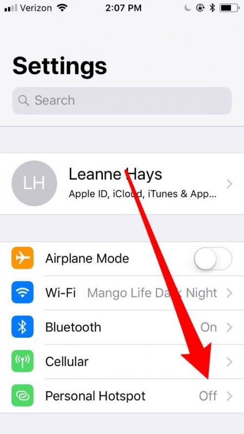 So verwenden Sie Ihr iPhone als persönlichen WLAN-Hotspot