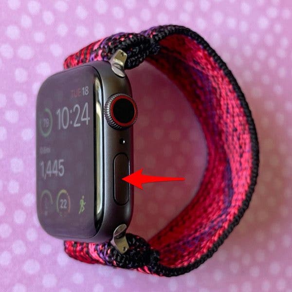 Seitentaste der Apple Watch
