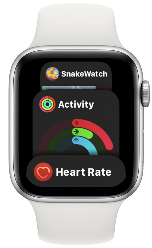 Greifen Sie im Apple Watch Dock auf Ihre am häufigsten verwendeten Apps zu