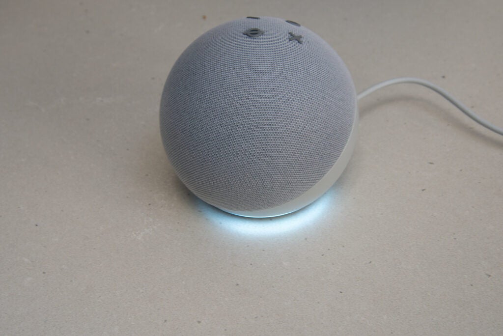 Amazon Echo Dot (4. Generation) Lautstärkereglerring