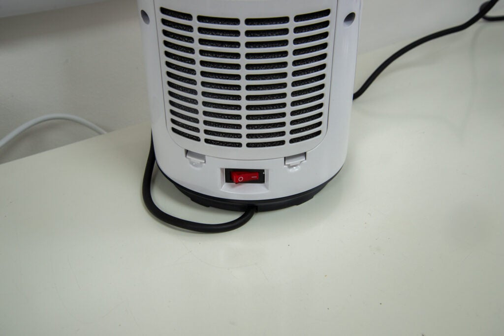 TCP Smart Wifi Portable Bladeless Ceramic Heater & Cooling Fan Netzschalter