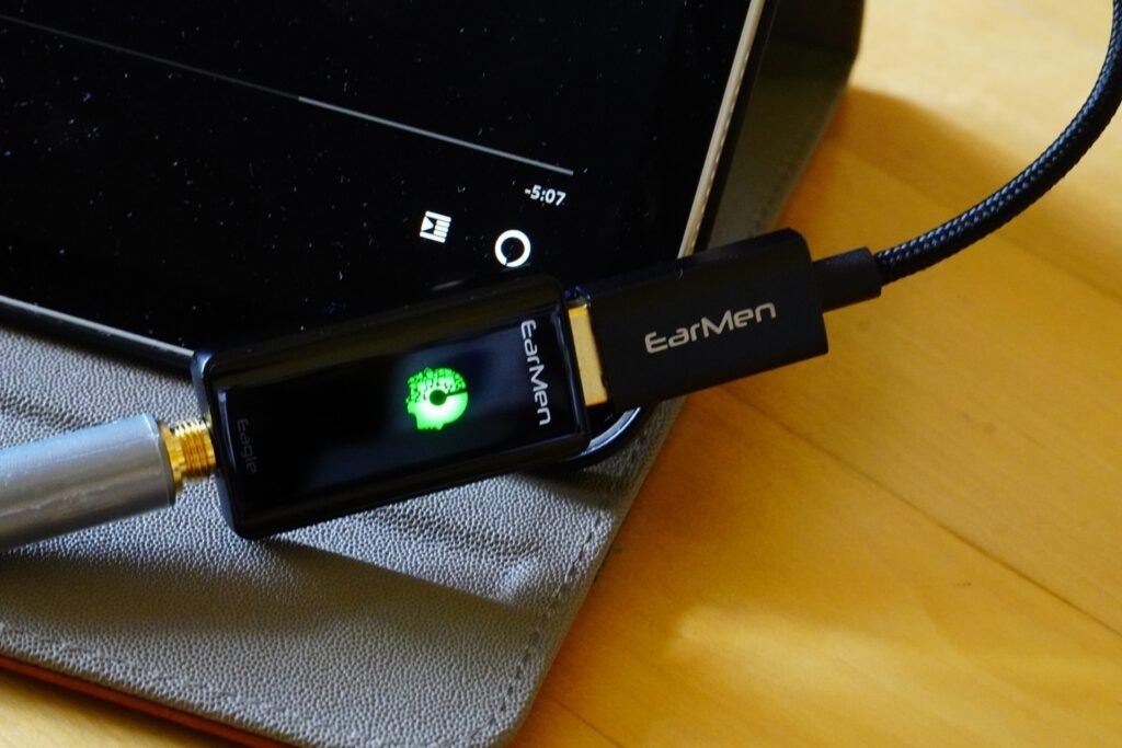 Earmen Eagle USB-C-Anschluss