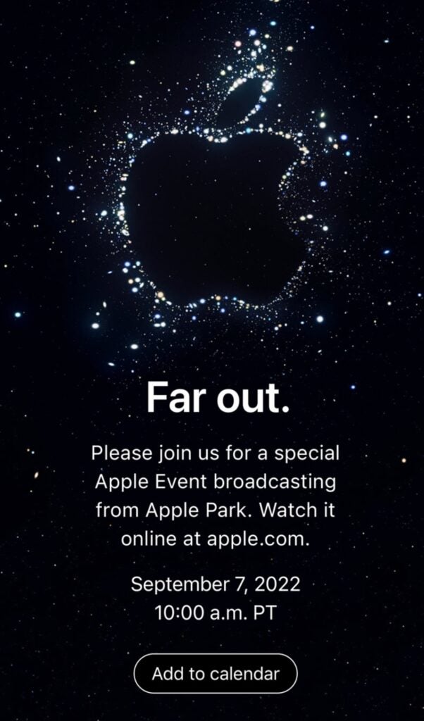 Apple-Event 7. September
