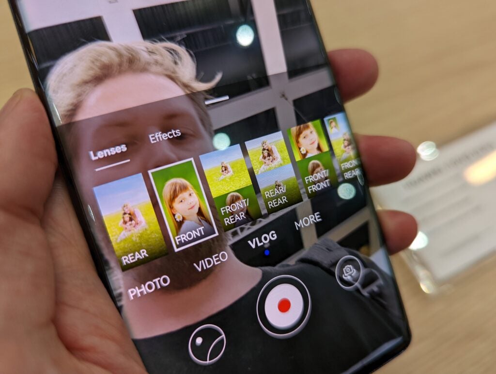 Huawei Nova 10 Pro-Selfie