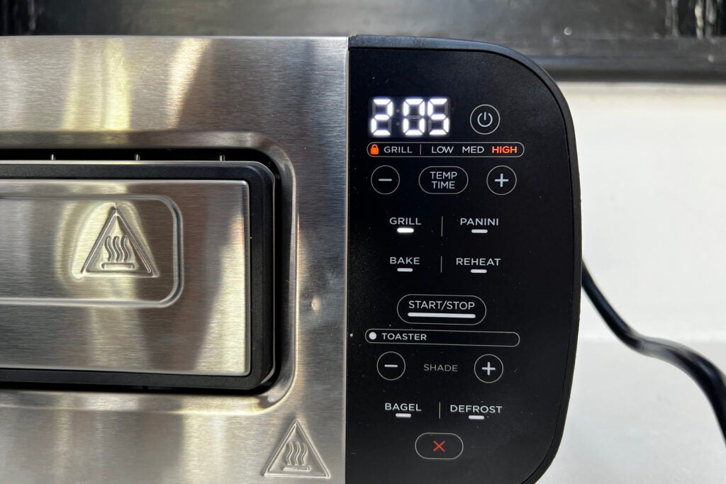 Ninja Foodi 3-in-1 Toaster, Grill & Panini Press Grillmodus-Steuerung