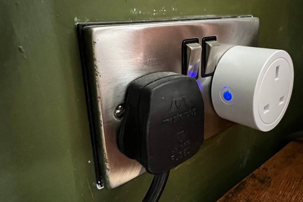 Humax Wi-Fi Smart Plug eingesteckt