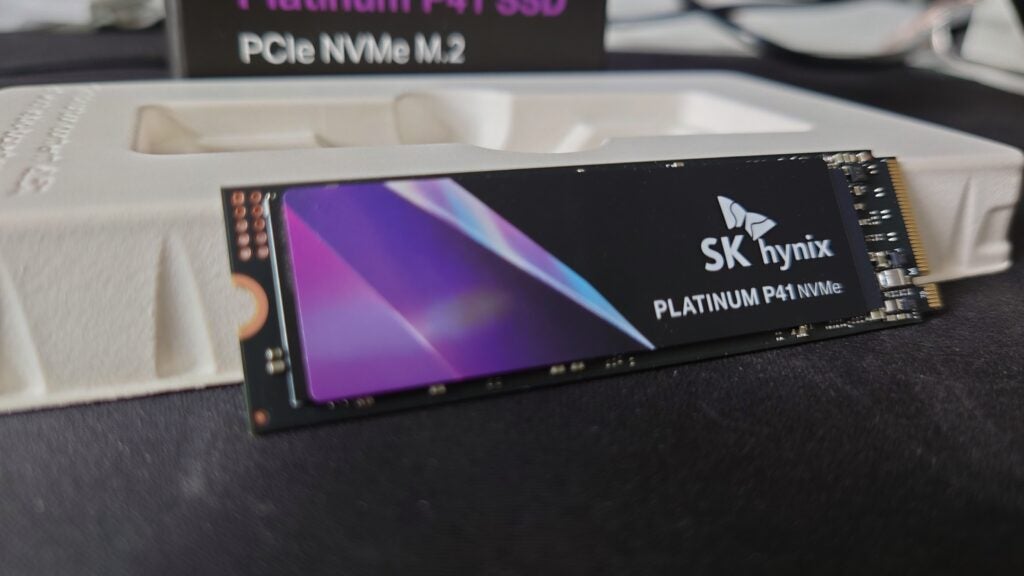 Das Design der SK Hynix Platinum P41 Gen 4.0 NVMe SSD 