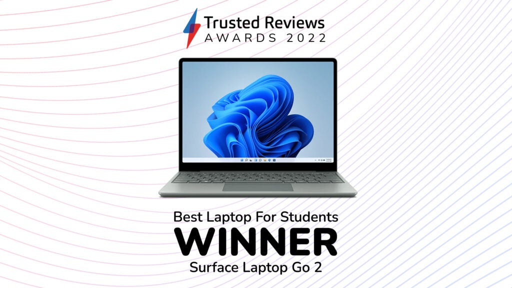Gewinner des besten Laptops für Studenten: Surface Laptop Go 2