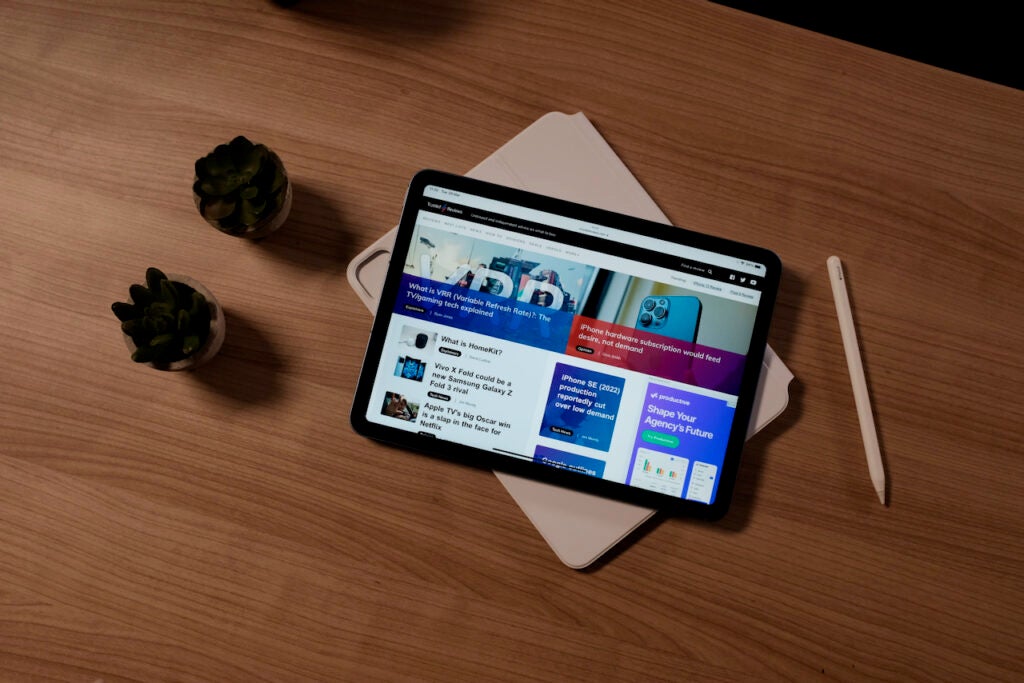 Themelocal-Website zum iPad Air 2022