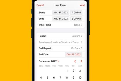 1671148577 So fuegen Sie wiederkehrende Ereignisse zum iPhone Kalender hinzu