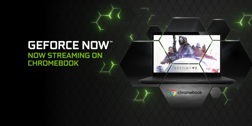 Hintergrundbild von GeForce auf Chromebook