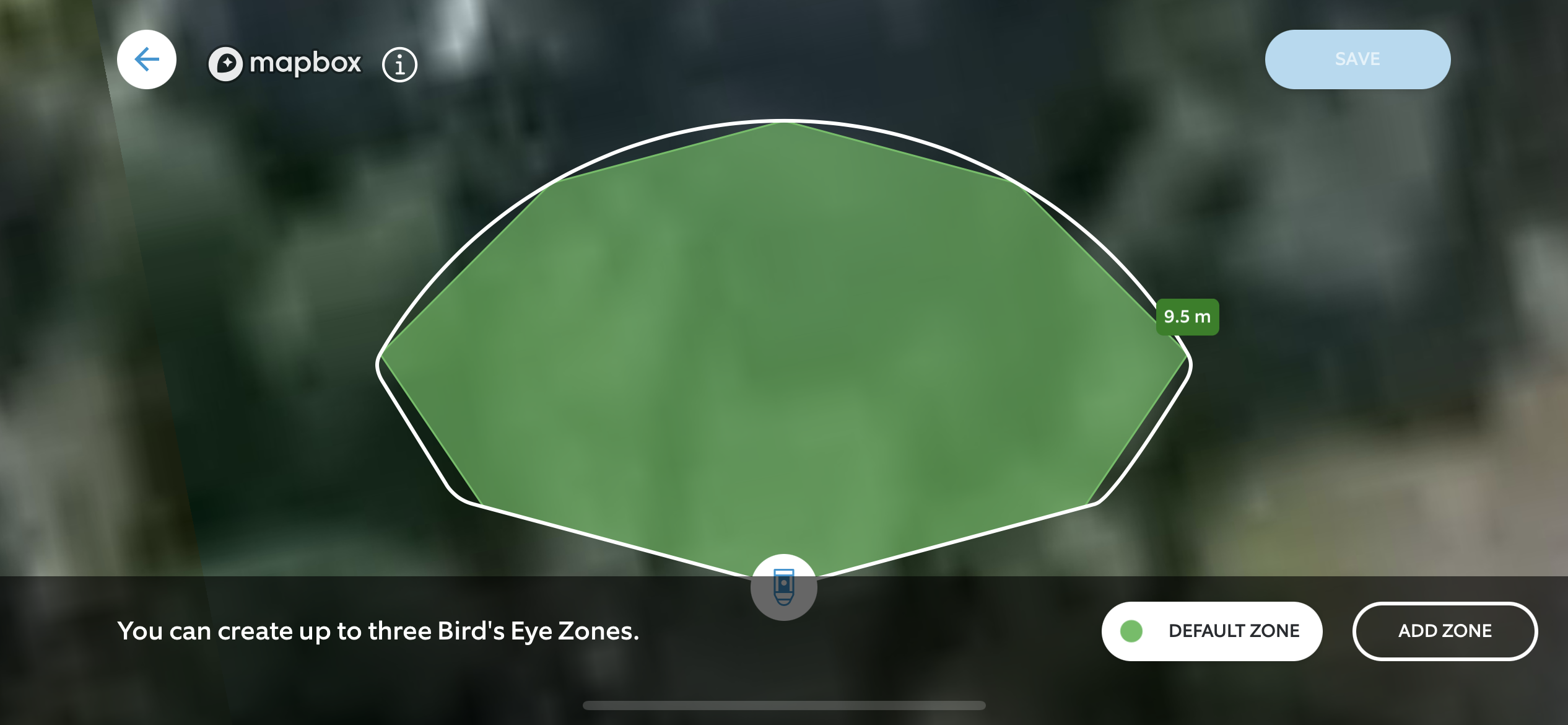 Erstellen von Vogelaugenzonen mit der Ring Spotlight Cam Pro