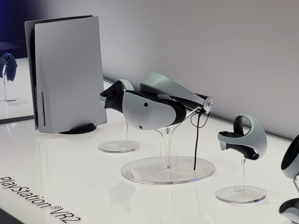 PlayStation VR 2 wird von der PS5 ausgestellt