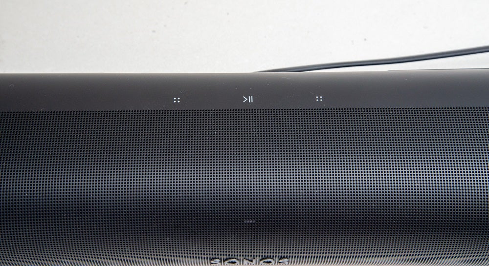 Sonos Arc-Bedienelemente auf der Oberseite