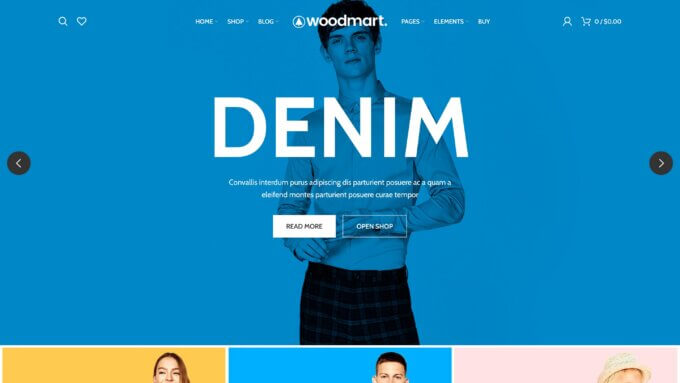 Woodmart ist eines der besten WooCommerce-Modethemen.