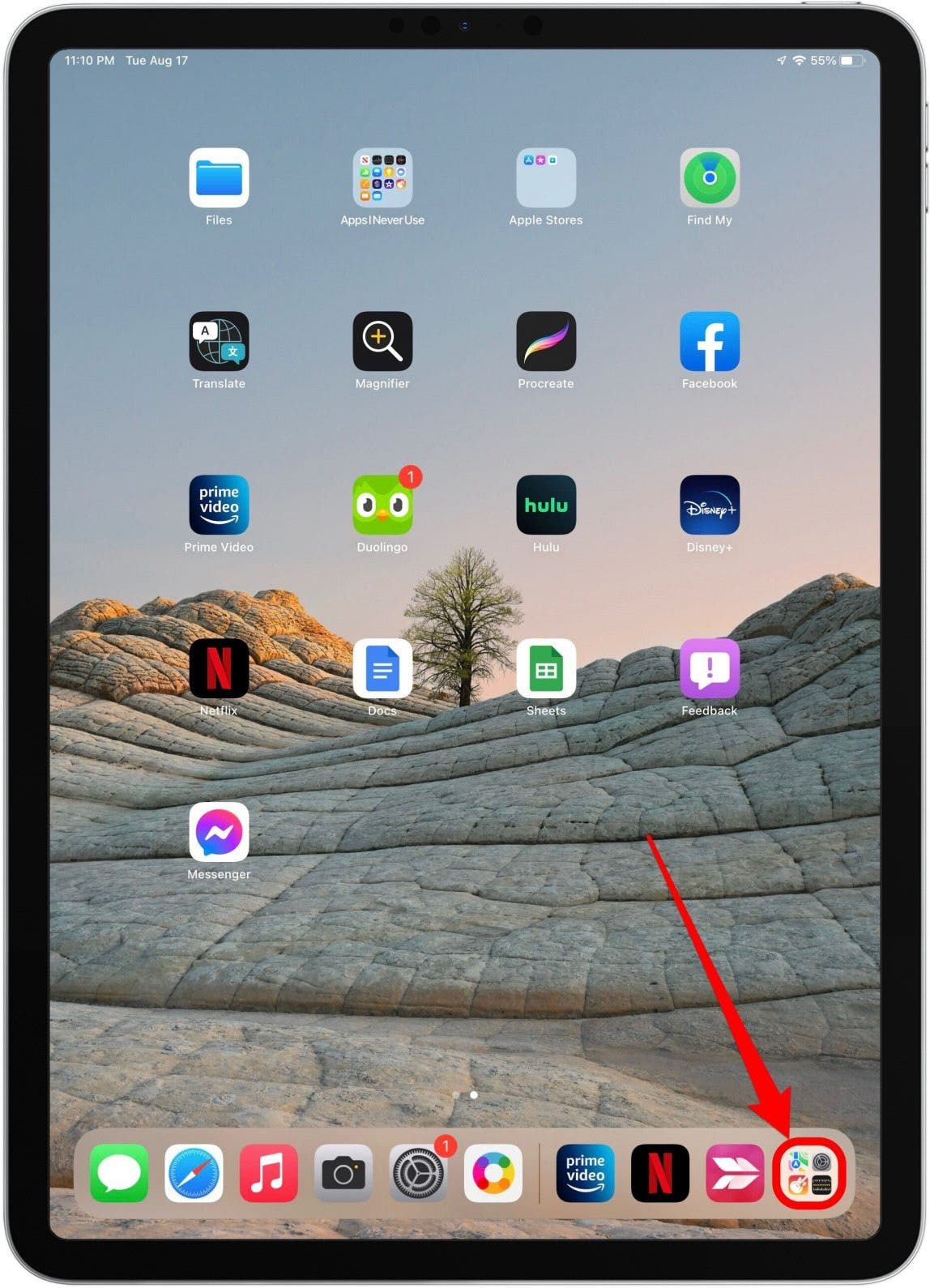 iPadOS15 App-Bibliothek