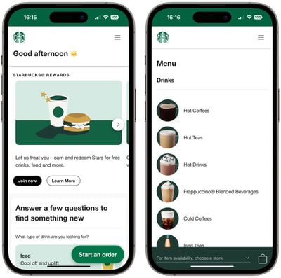 Starbucks-Web-App
