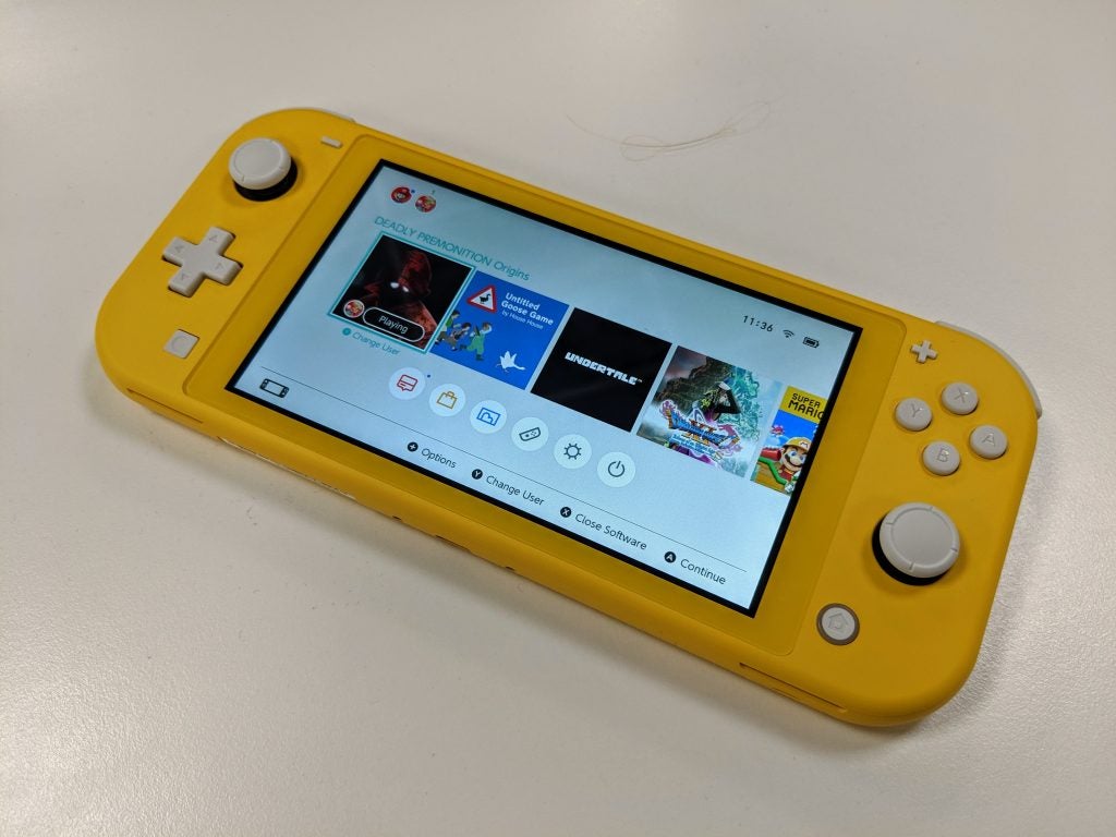 Nintendo Switch Lite-Rezension