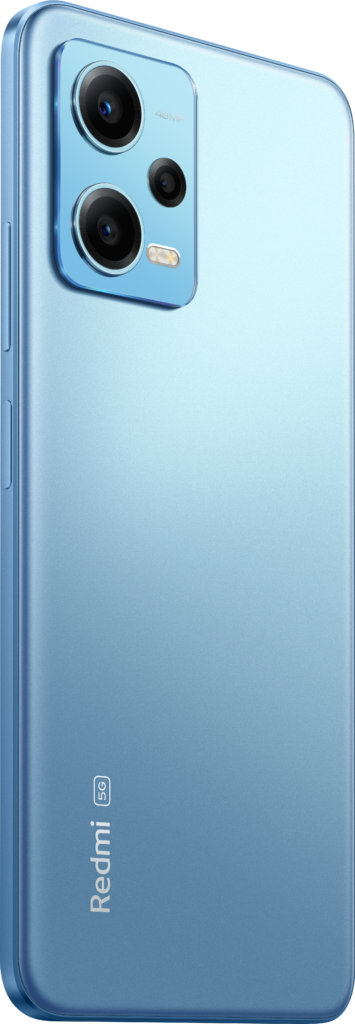 Redmi Note 12 5G in blau