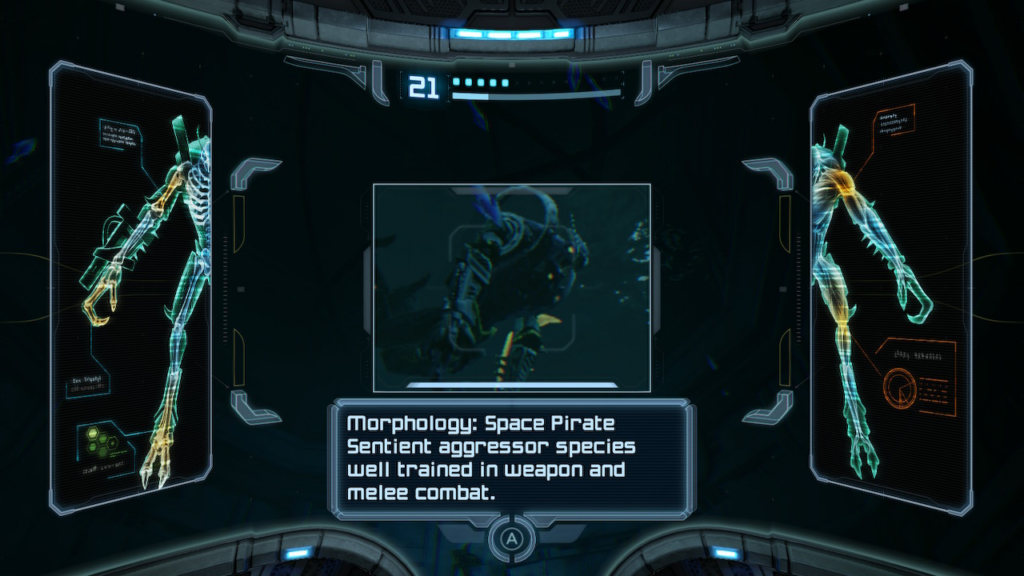 Das Scannen von Feinden und der Umgebung spielt in Metroid Prime Remastered eine große Rolle