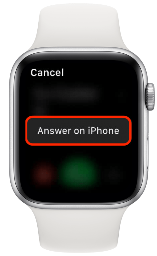 Tippen Sie auf dem iPhone auf Antworten