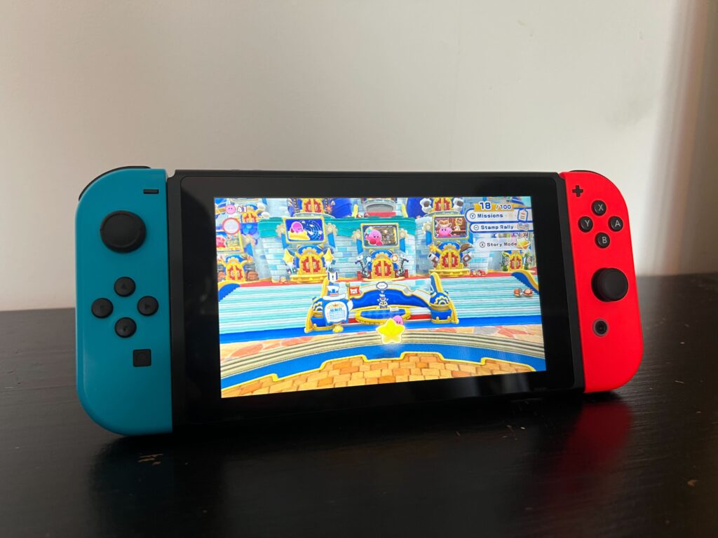 Kirby auf der Nintendo Switch