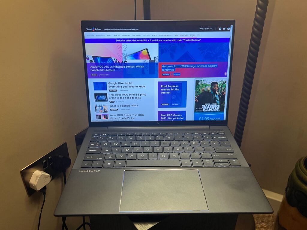 HP Dragonfly G4-Laptop