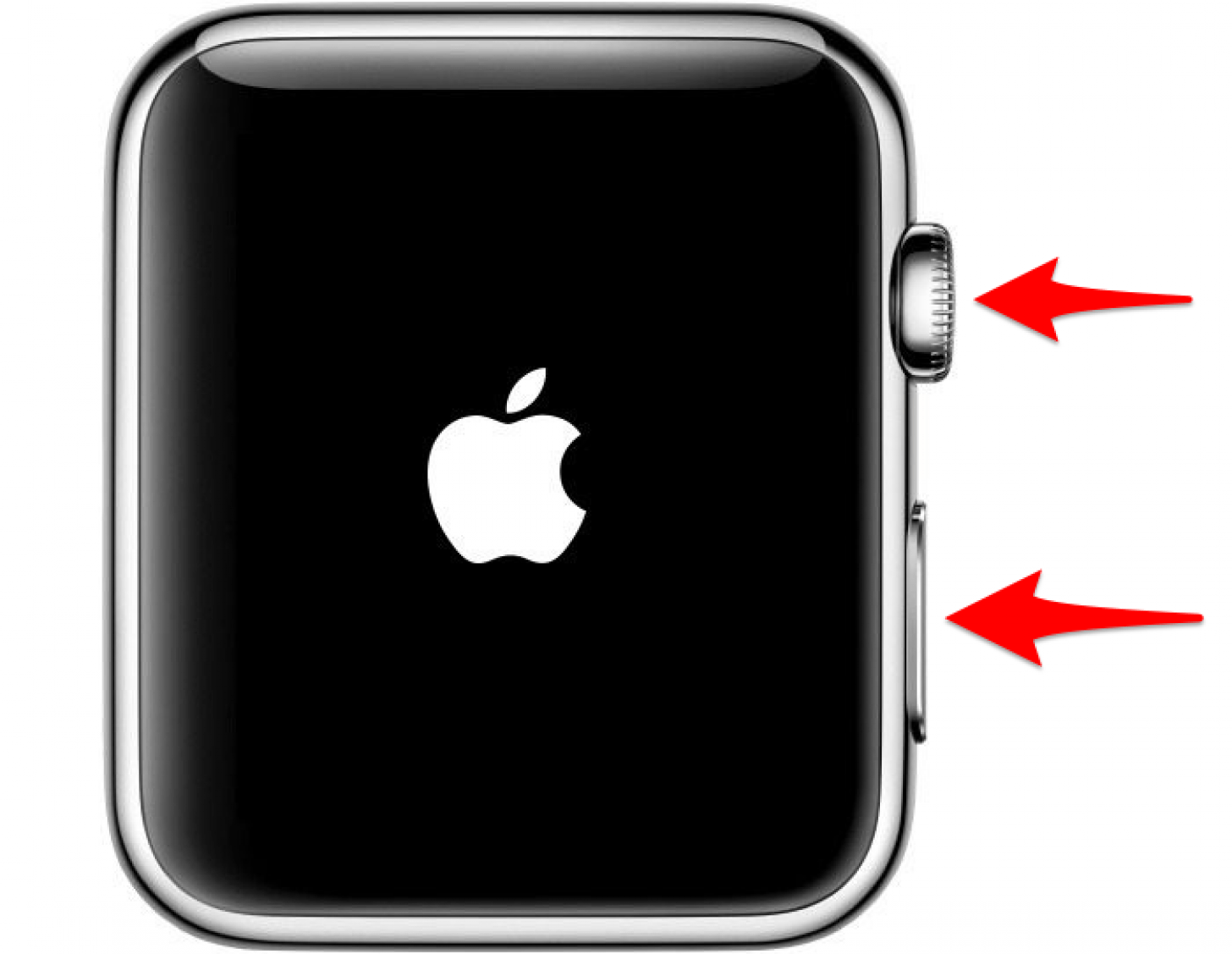 Wenn ein normaler Neustart nicht funktioniert, versuchen Sie, ein Zurücksetzen Ihrer Apple Watch zu erzwingen 