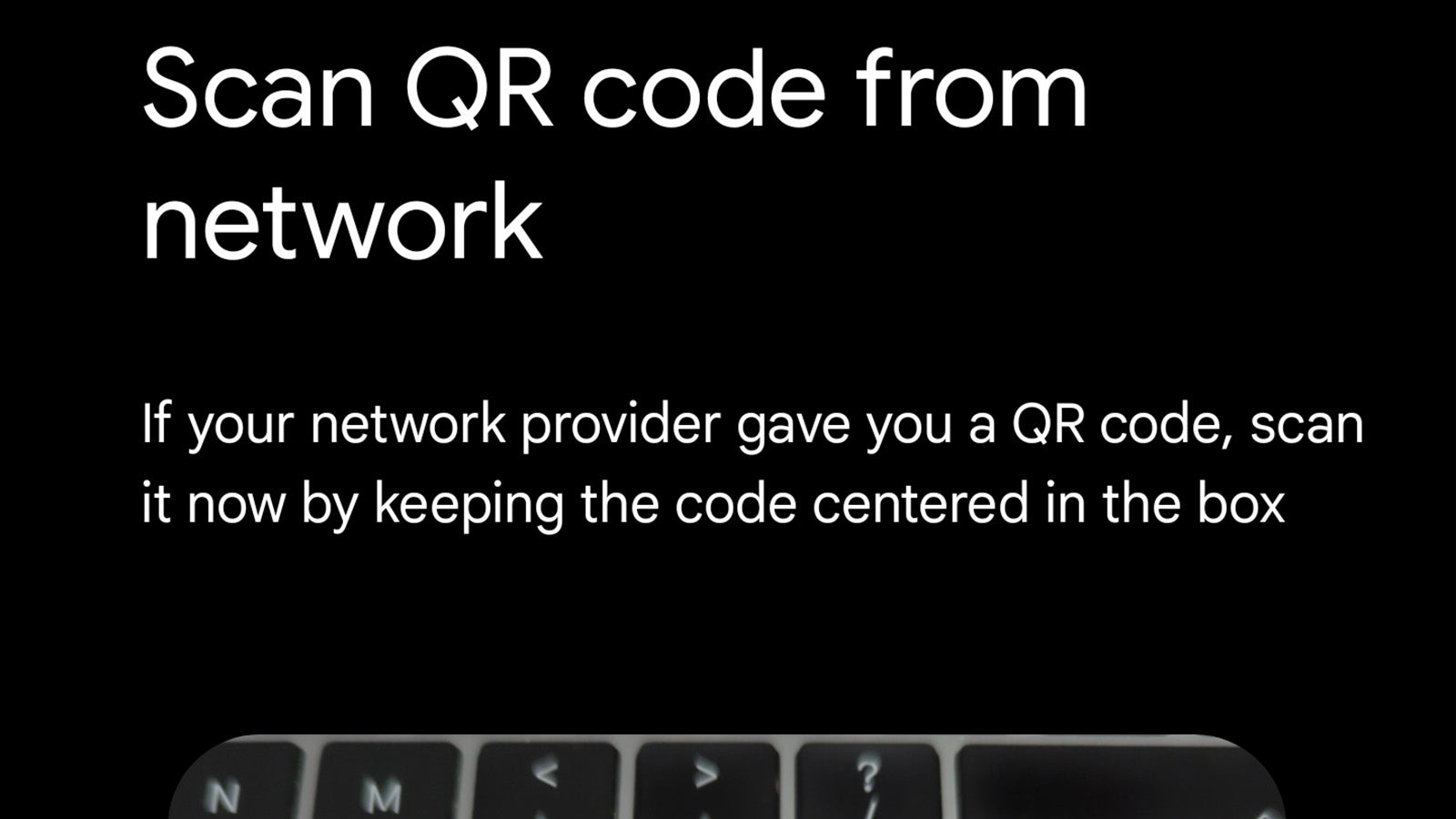 QR-Code aus dem Netzwerk scannen