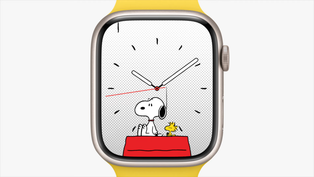Snoopy auf der Apple Watch