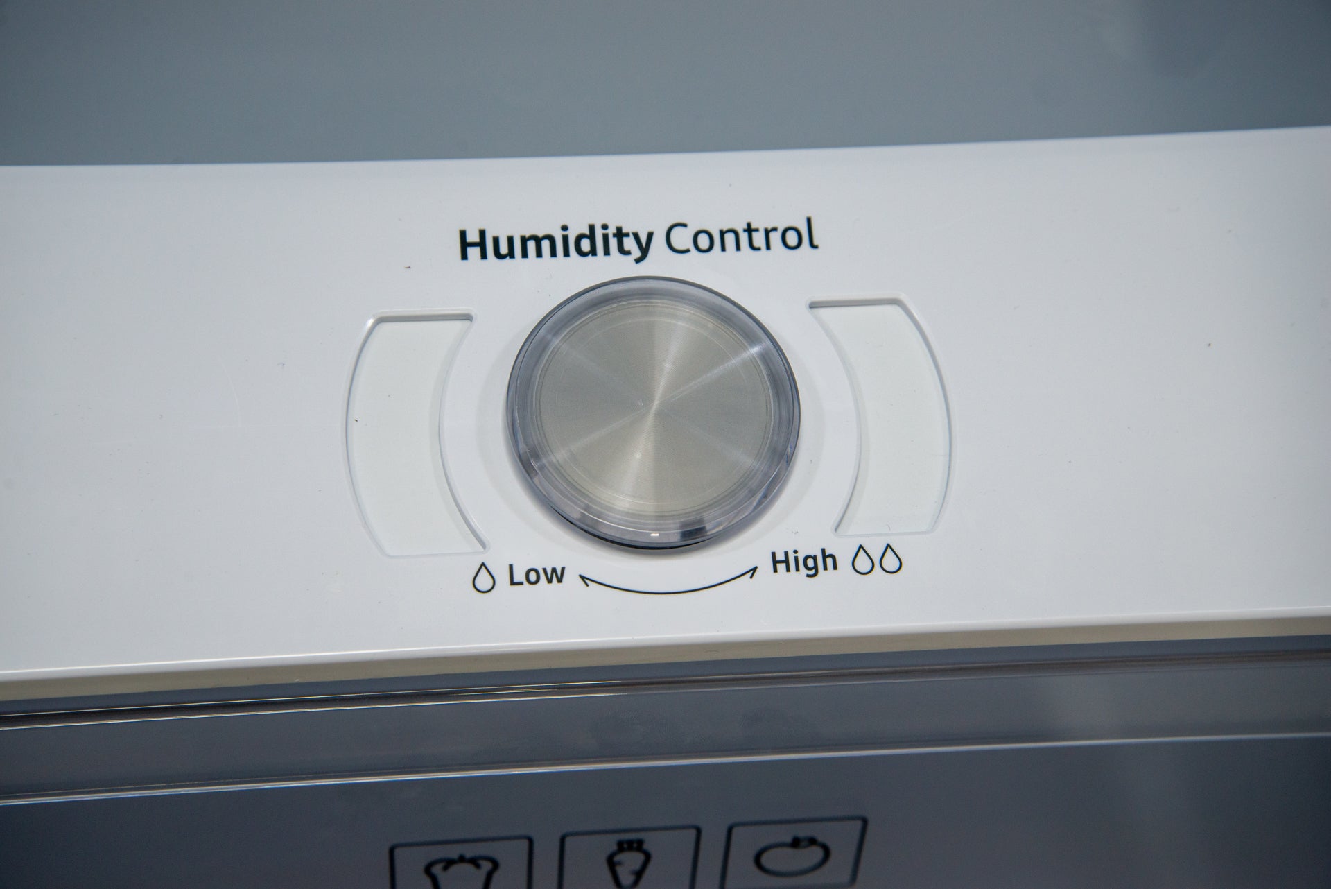 Samsung Bespoke RR39A74A3CS Hoher, eintüriger Kühlschrank mit Feuchtigkeitsregelung